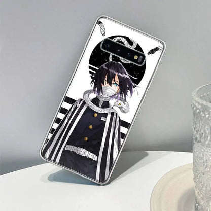 😈Demon😈funda de teléfono Slayer para Samsung Galaxy S20 FE S21 + S22 S23 S24 Ultra S10 Plus S10E S9 S8 Coque Capa Fund