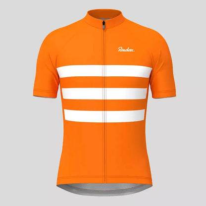 Spandex Cycling Clothing Raudax High Elasticity Short Sleeve Ropa Ciclismo Summer Men Top Jersey Bike Shirts Uniform Cycling Kit