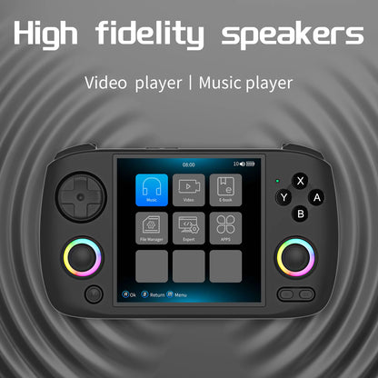 ANBERNIC RG CubeXX Handheld Game Console 3.95” 720*720 IPS OCA 1:1 Screen 3800mAh H700 Linux System RGCUBEXX TV HD Out With APP