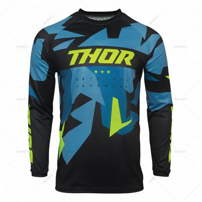 Adult Motocross Jersey MTB Off Road Mountain New Racing Bike Downhill Jersey MX BMX Cycling Jersey Enduro Sweatshirt