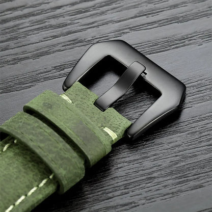20mm 22mm Leather Watch Band For HAUWEI watch for Samsung Galaxy Watch 6 5 4 Active2 46mm 42mm Strap Replacement Straps
