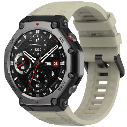 Silicone Strap For Amazfit T-rex 3 Smart Watch WristBand Sport Band For Huami Amazfit T-rex 3 Bracelet Accessories Correa