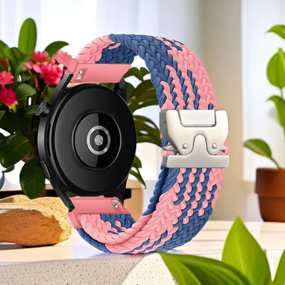 Braided Loop for Fitbit Versa 3/4 Watch Band Parachute Style Buckle Bracelet Correa Elastic Band for Fitbit Versa2/Sense1 2 Band