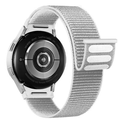 Band For Samsung Galaxy Watch 7/6/4/classic/5 pro 44mm 40mm wrist No Gaps Nylon sport loop correa bracelet Galaxy Watch 7 Strap