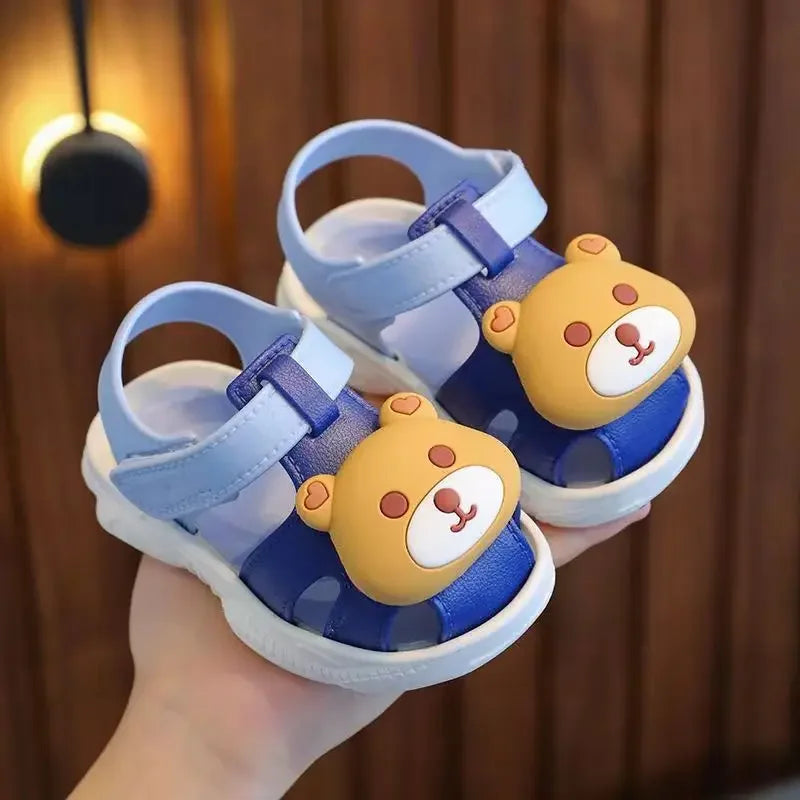 Sandalias Shoes for Girl Children Sandals Garden Shoes New Summer Cartoon Boy Beach Shoe Soft Soled Girls Walking Shoe Baby Shoe