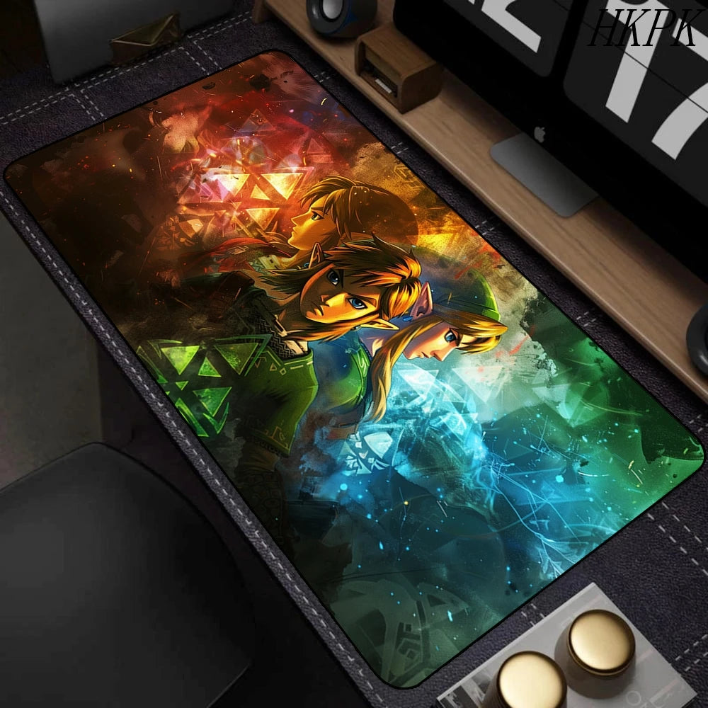 40x90CM PC Gamer Cabinet Z-Zeldas Of Legends Mousepad Mouse Pad Anime Carpet Desk Mat Gamers Accessories Gaming Keyboard Carpets