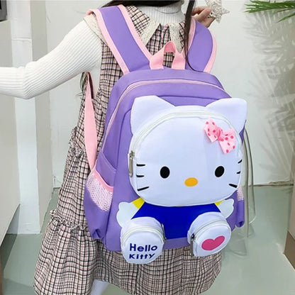 Amine School Backpack 3D Cartoon Spider Comic Backpacks Waterproof Lightweight Elementary Kids Schoolbag for Boys Girls