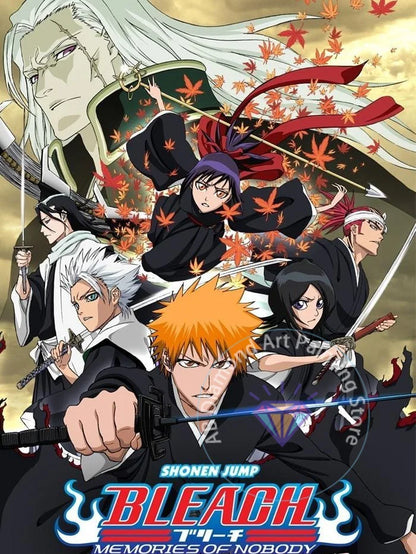 B-Bleach Anime Diamond Painting Kit 5D DIY Diamond Embroidery Handmade Art Children's Exquisite Gift Crafts Home Decoration