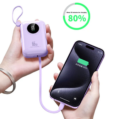 Power bank 50000mAh Large Capacity Power Bank 4 in 1 Fast Charging Powerbank Portable Battery Charger For iPhone Samsung Huawei