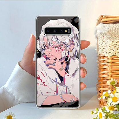 Anime😈Demon😈Slayer Phone Case For Samsung Galaxy S24 S22 S23 Ultra Back Cover