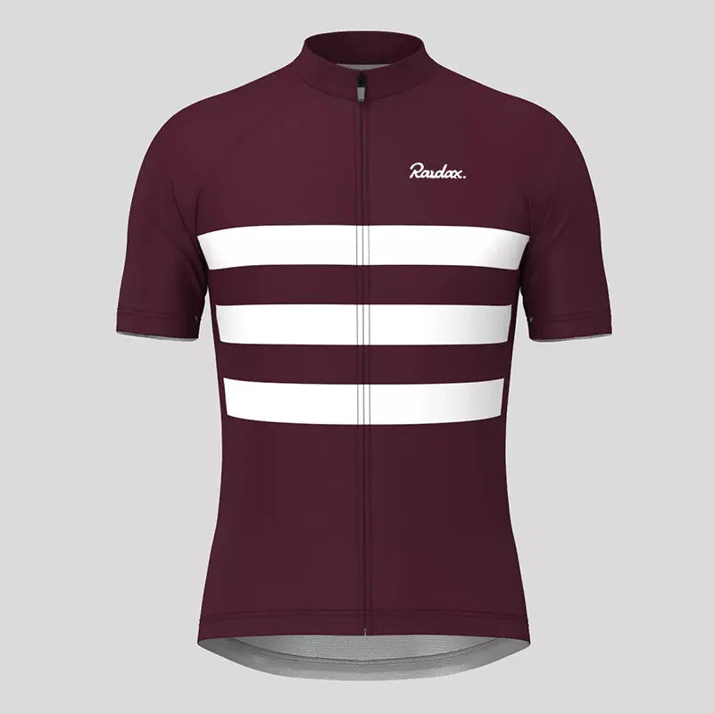 Spandex Cycling Clothing Raudax High Elasticity Short Sleeve Ropa Ciclismo Summer Men Top Jersey Bike Shirts Uniform Cycling Kit