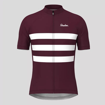 Spandex Cycling Clothing Raudax High Elasticity Short Sleeve Ropa Ciclismo Summer Men Top Jersey Bike Shirts Uniform Cycling Kit