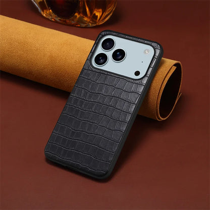 For iPhone 17 Air 17Pro Max Luxury PU Leather Phone Back Case Cover for iPhone 17 17Air 17 Pro Max Shockproof Bumper Coque