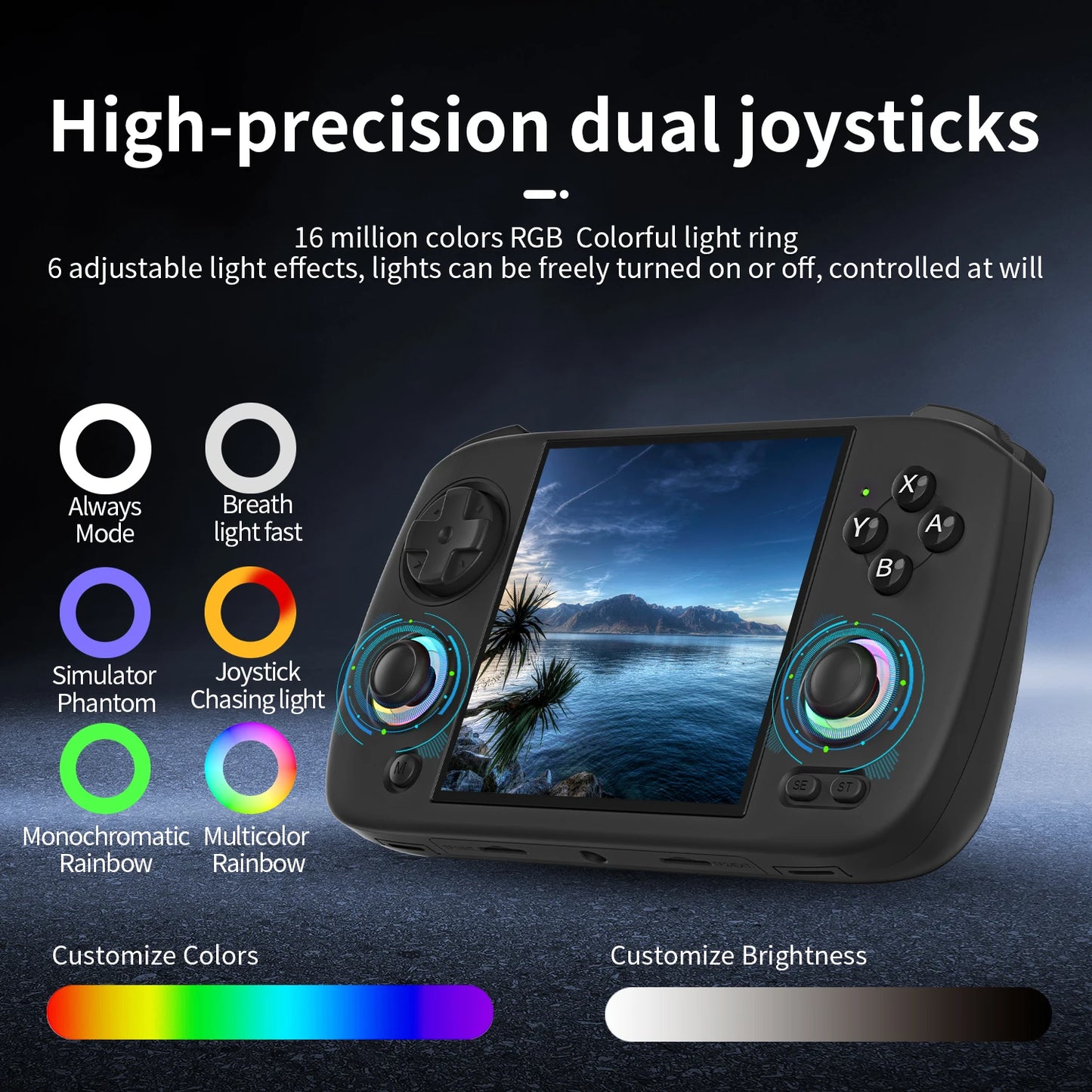 ANBERNIC RG CubeXX Handheld Game Console 3.95” 720*720 IPS OCA 1:1 Screen 3800mAh H700 Linux System RGCUBEXX TV HD Out With APP