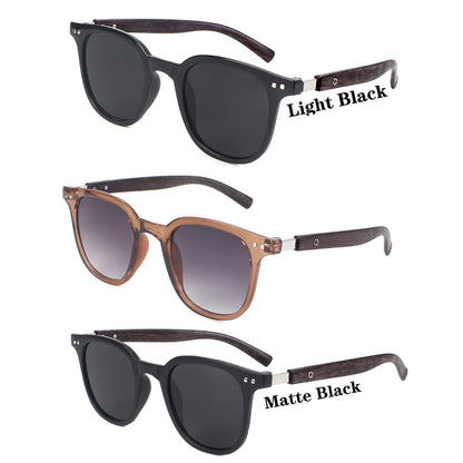 Men’s Vintage PC Frame Sunglasses - Classic Brand Driving Eyewear with Coating Lens