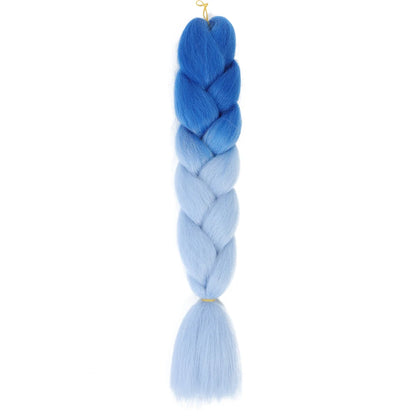 AZQUEEN 24 Inch Jumbo Braids Extensions Synthetic Braiding Hair Afro Ombre Color kanekalon Hair for Children Braid