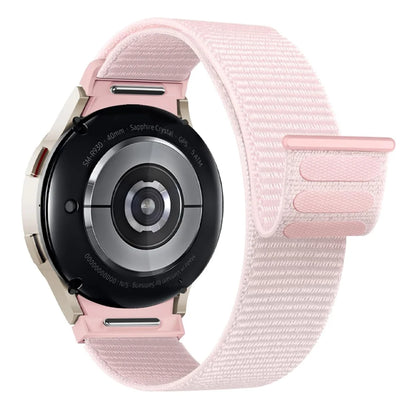 Band For Samsung Galaxy Watch 7/6/4/classic/5 pro 44mm 40mm wrist No Gaps Nylon sport loop correa bracelet Galaxy Watch 7 Strap