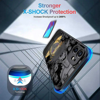 Clear Matte Phone Case for Apple iPhone 15 14 13 12 11 Pro Max 13 12 Mini XS XR X 7 8 6 6S Plus Anime N-Narutos Bright Art Cover