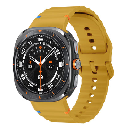 Original Strap for Samsung Galaxy Watch ultra strap 47mm Silicone Bracelet Galaxy Watch 5 pro/4/6 Classic/7 44mm 40mm 43 46 band