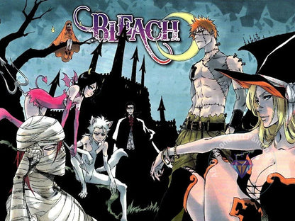 B-Bleach Anime Diamond Painting Kit 5D DIY Diamond Embroidery Handmade Art Children's Exquisite Gift Crafts Home Decoration