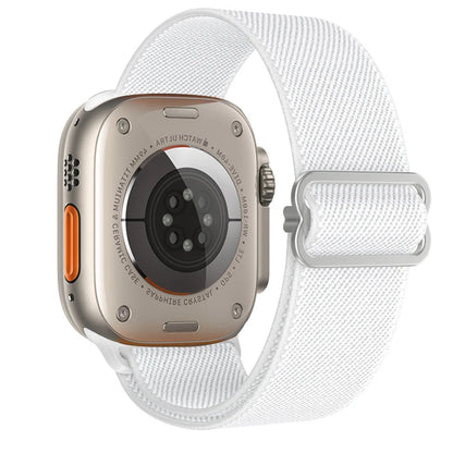 Nylon Band for Apple Watch Straps 44mm 45mm Ultra2 49mm Series 10 9 8 7 38/42mm/46mm Elastic Bracelet iWatch 6 5 4 3 Se 40/41mm