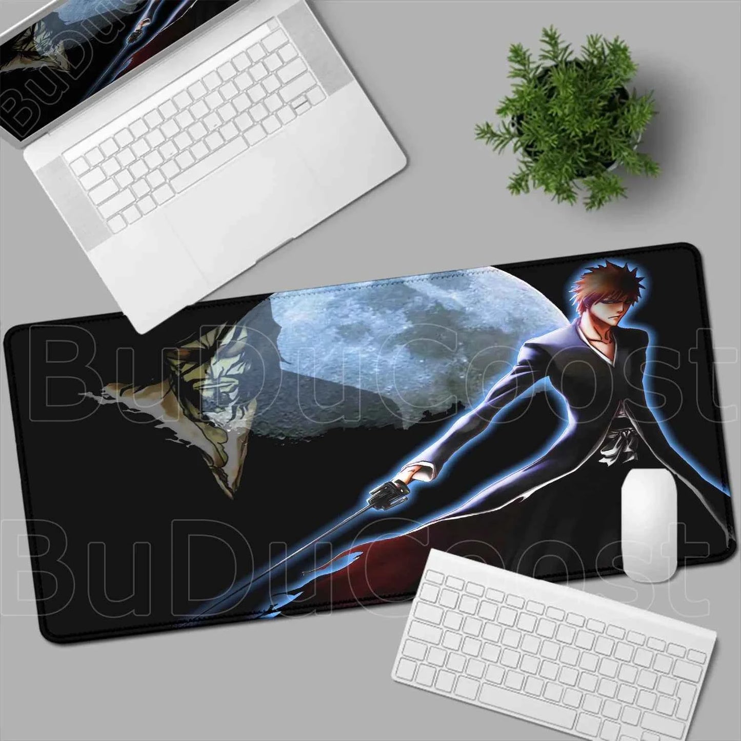 Super Cool Anime BLEACH Large Mouse Pad Laptop Gaming Cabinet Pc Keyboard Computer Desk Mat 900x400mm Gamer Accessories Mousepad