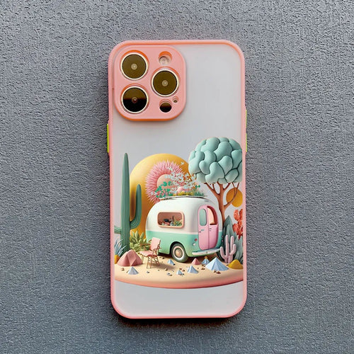 Printing Landscape Phone case For iPhone 15 14 7 8 Plus XS X XR 14 13