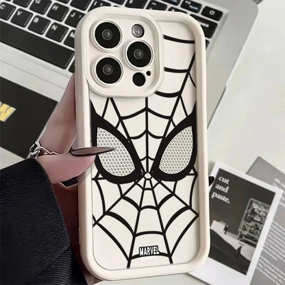 Marvel Spider Man Soft Phone Case for Samsung Galaxy S23 Ultra S22 S21 Plus S20 FE A12 A32 A52 A52S A13 A23 A33 A53 A14 A34 A54