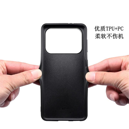 For iPhone 17 Air 17Pro Max Luxury PU Leather Phone Back Case Cover for iPhone 17 17Air 17 Pro Max Shockproof Bumper Coque