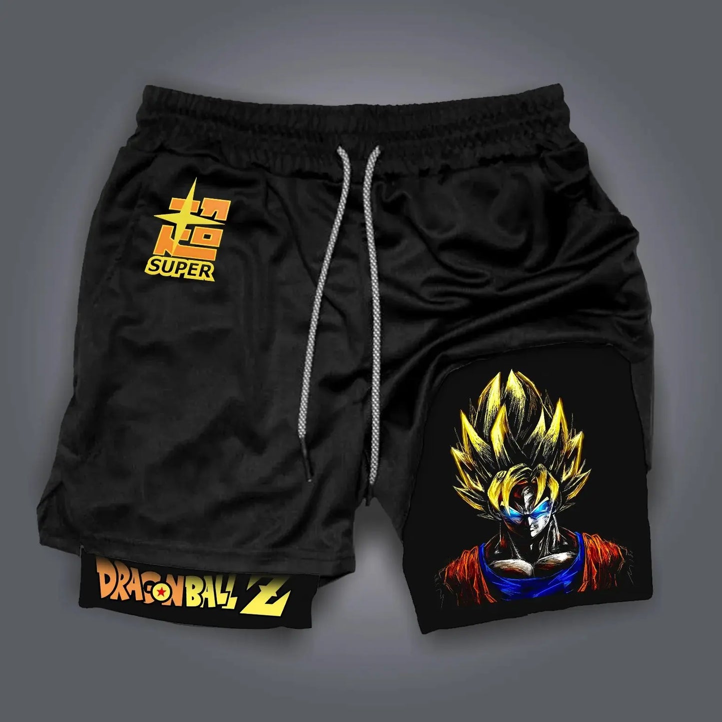Official DragonBall Anime Suitable for Project Sports Badminton Anime Gender-Free Kei Style Retro Breathable Quick-Drying Shorts