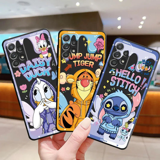 Anime cartoon character 💙 Mickeyy Cover Phone Case for Samsung Galaxy A20e A01 A31 A04 A40 A02s A41 A04s A30 A02 A10 A10s A71 A05