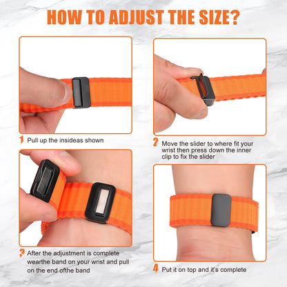 Trail Loop For Samsung Galaxy Watch Ultra Strap 47mm Accessories Sport Nylon Magnetic Bracelet Galaxy Watch7 Ultra 47 mm Bands