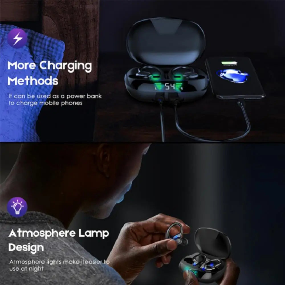 Xiaomi Bluetooth Earphone Wireless Earphones Ear Waterproof Earphones TWS HiFi Stereo Music Control Sports Earbuds Headset