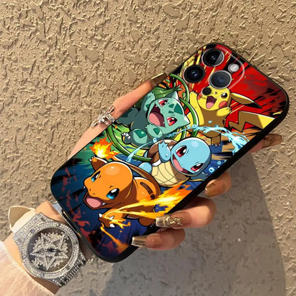 Animated Pokémon Design Phone Case for Apple iPhone 17 Pro Max
