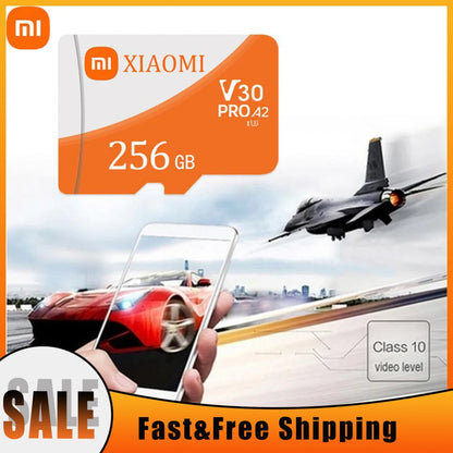 Tarjeta SD Xiaomi 2TB Smart A2 Class10 Flash de alta velocidad hasta 100 mb/s 256GB 512GB Mini tarjeta de memoria para juegos de Iphone Huawei