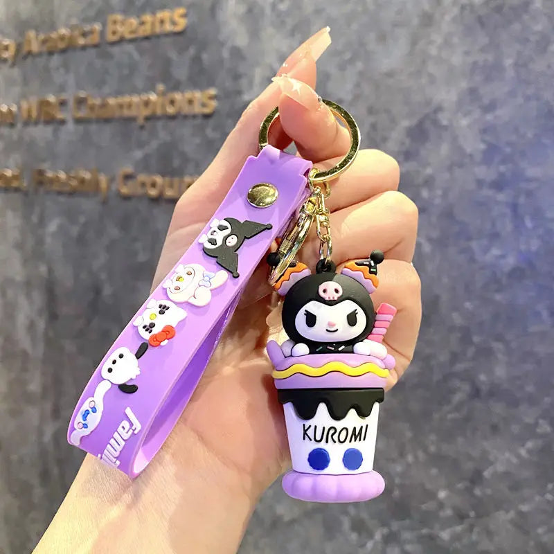 Rebel Kuromi Charm Keychain