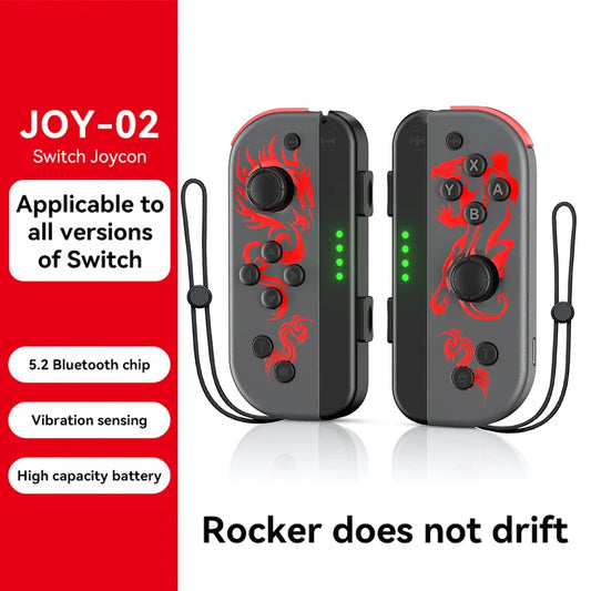 BT 5.2 Joy Pad Controller L/R  Joypad For Nintend Switch/Oled/Lite wireless Joystick with Dual Vibration 6-Axis Gamepad
