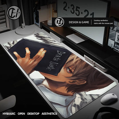 DEATH NOTE Mousepad INS Tide Large Thickened Mouse Pad Oversized Gaming Keyboard Notebook Table Mat for PC Computer Table