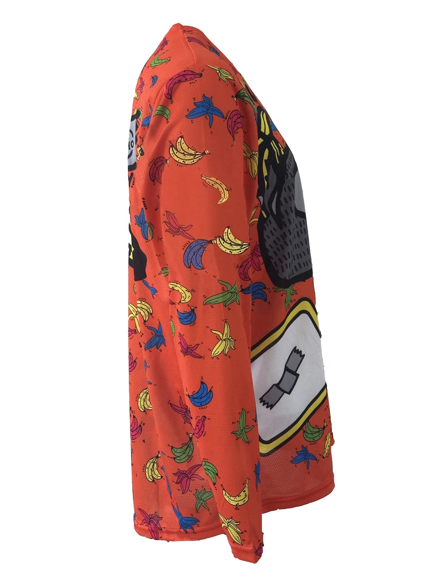 Men's Quick Dry Breathable Moisture Wicking Long Sleeve MTB Shirt Downhill Biking Riding Sports cycling jersey