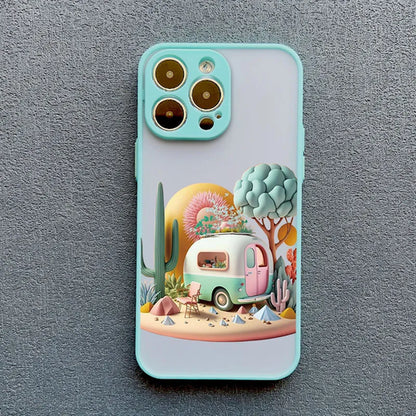 Printing Landscape Phone case For iPhone 15 14 7 8 Plus XS X XR 14 13