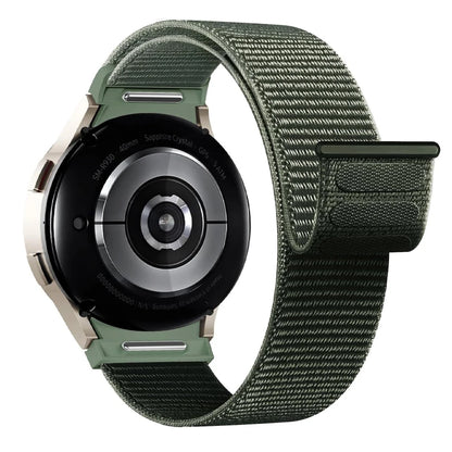 Band For Samsung Galaxy Watch 7/6/4/classic/5 pro 44mm 40mm wrist No Gaps Nylon sport loop correa bracelet Galaxy Watch 7 Strap