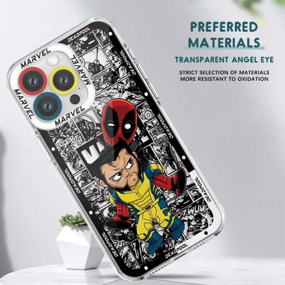 Movie characters Phone Case for iPhone 16 Pro 15 12Pro Max 13 14 Plus 7 8 XS SE 11 16Plus Angle EYE Cover Shell Capa