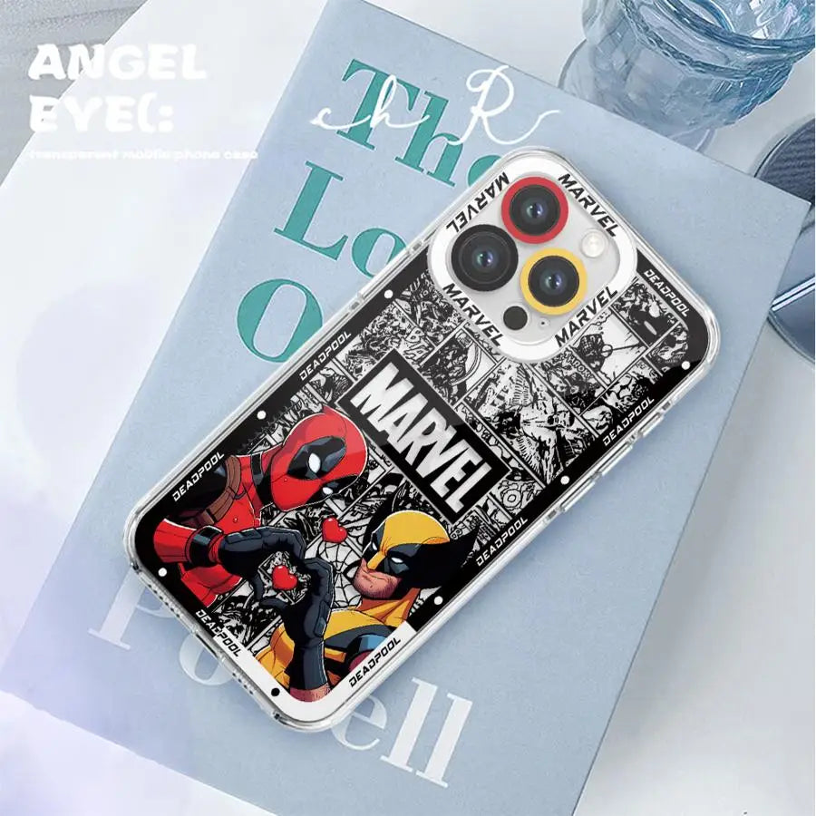 Movie characters Phone Case for iPhone 16 Pro 15 12Pro Max 13 14 Plus 7 8 XS SE 11 16Plus Angle EYE Cover Shell Capa