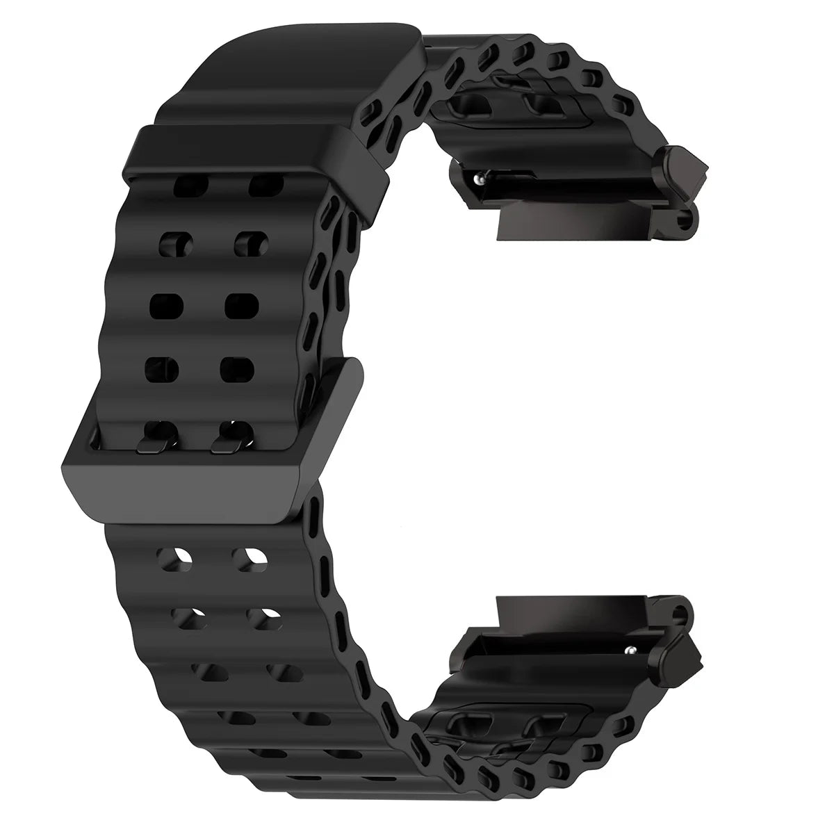 Breathable Silicone Band For Huami Amazfit T-Rex 3 2 Wrist Bracelet Colorful Marine Strap For Amazfit T-Rex Sport Watchband Belt