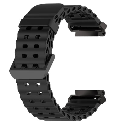 Breathable Silicone Band For Huami Amazfit T-Rex 3 2 Wrist Bracelet Colorful Marine Strap For Amazfit T-Rex Sport Watchband Belt
