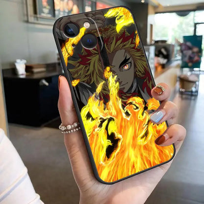 TanjiRo Nezuko Phone Case For Apple 16 iphone 15 14 13 12 11 Pro XS Max Mini X SE 8 7 Plus Case Capa Shell Cover