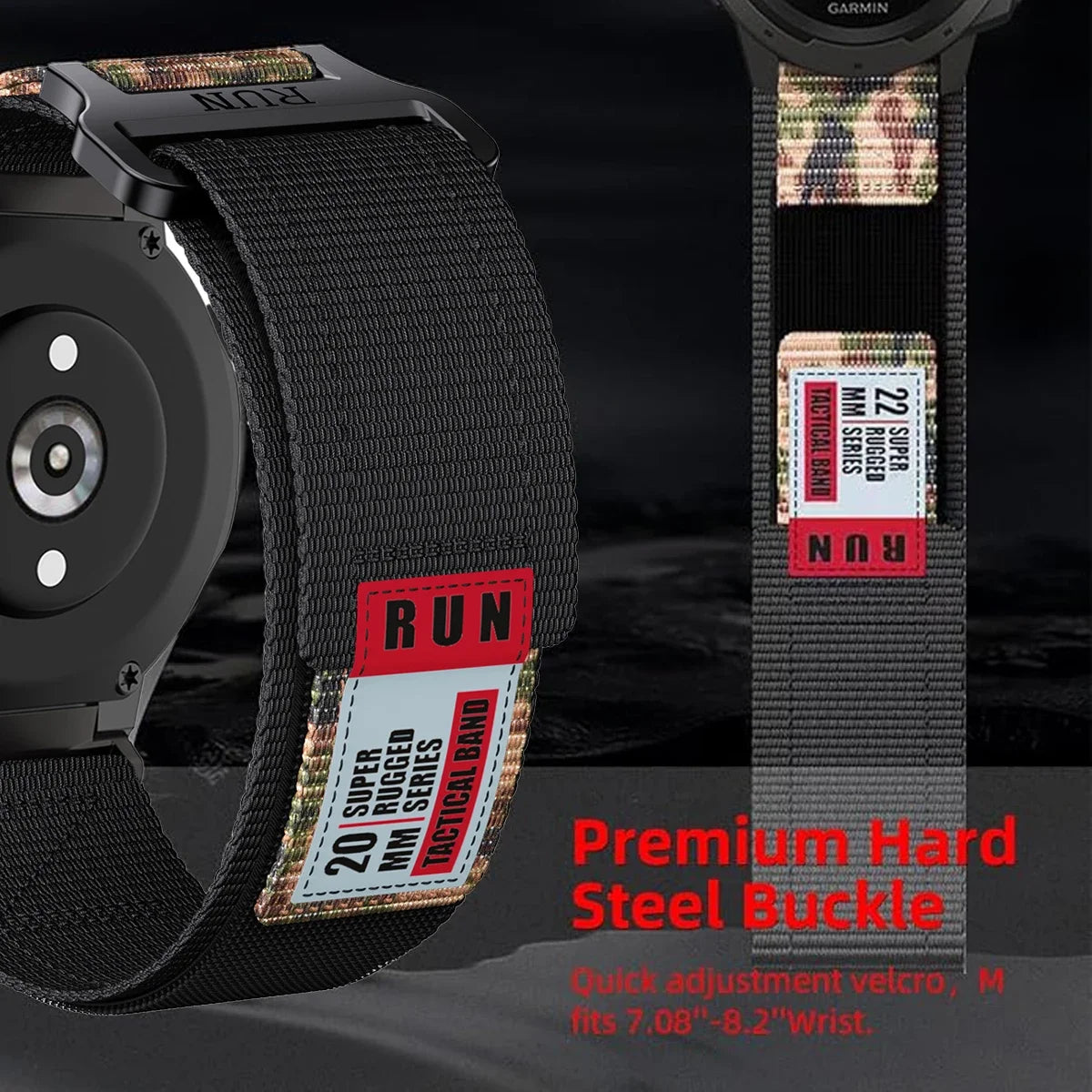 Nylon Strap For Amazfit T-rex  2 3 Ultra Watch Band For Huami Amazfit Trex Pro T Rex  Sport Belt Smartwatch Bracelet Accessories