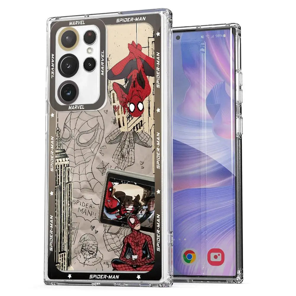 Movie characters spidy man Phone Case for Samsung Galaxy A10s A04 A03 Core A31 A30 A03 A02 A05s A20s A51 A03s A71 A50 Cover