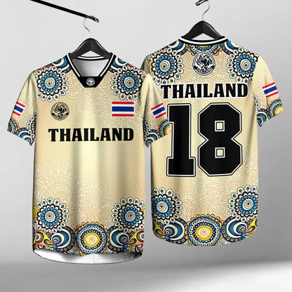 Men And Women Elephant Thailand 3D Printed Round Neck Short Sleeve Summer Street T-shirt Men's High Quality Oversized Breathable