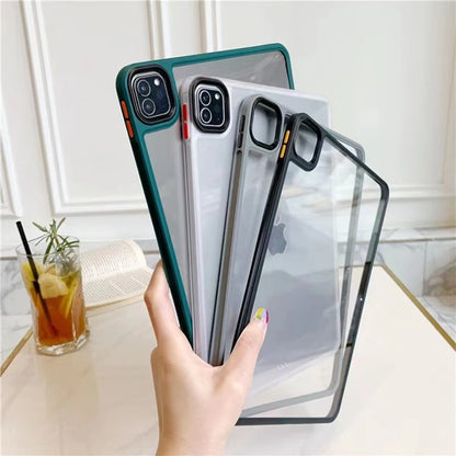 Clear Transparent Case For iPad Air 4 5 Pro 2024 11 12.9 10.2 13 MINI 6 7 8 9 10 Generation Sleeve Shockproof Hard Cover Funda